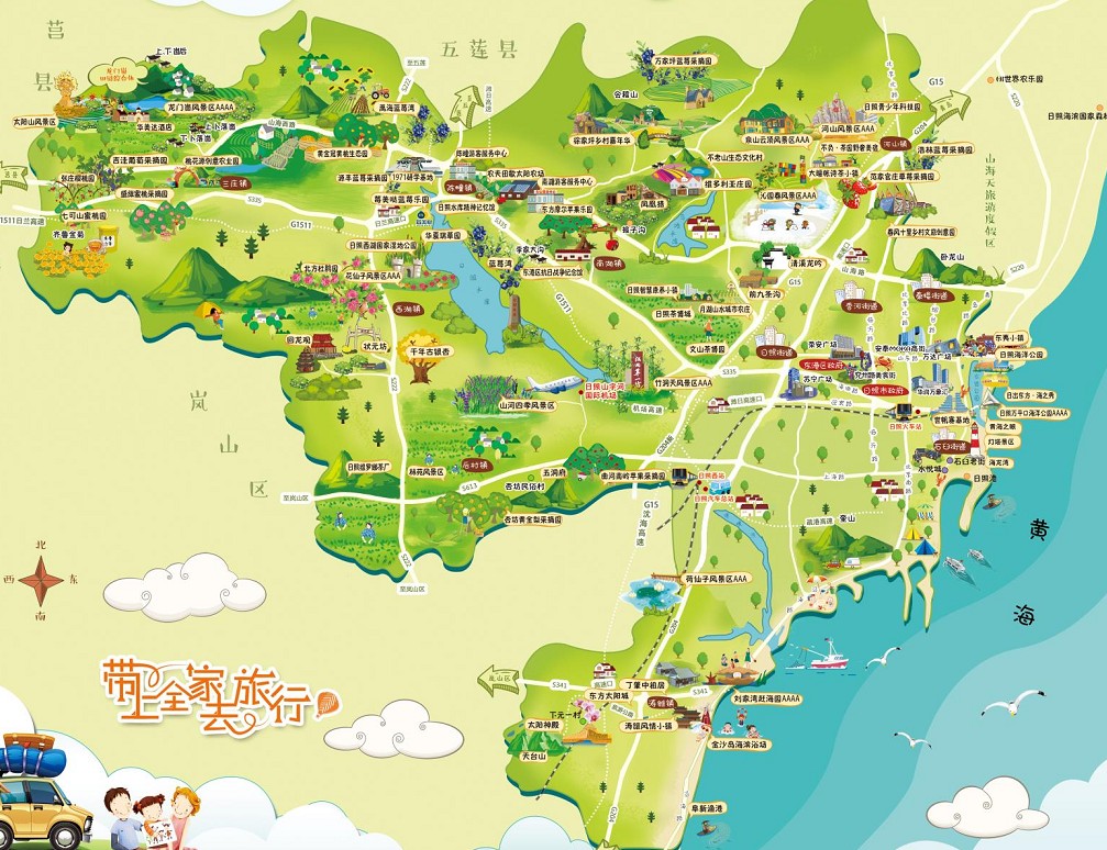 广丰景区使用手绘地图给景区能带来什么好处？